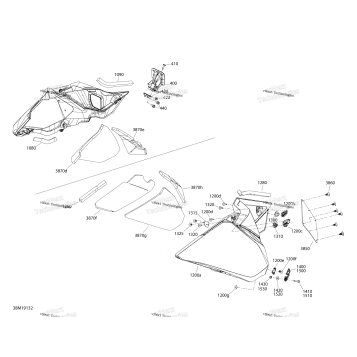 HOOD - 600 RACING - NORTH AMERICA - PANEL