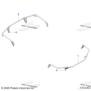 BODY, RACK EXTENDERS