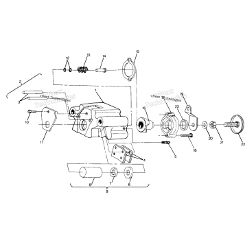 REAR BRAKE ASSEMBLY