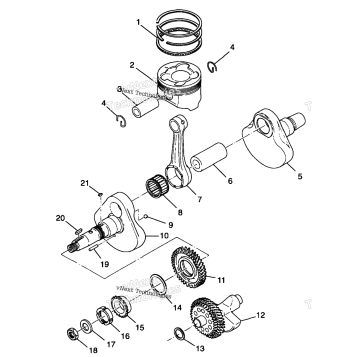 CRANKSHAFT & PISTON