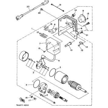 A - C - STARTER (FOR YS624TE)