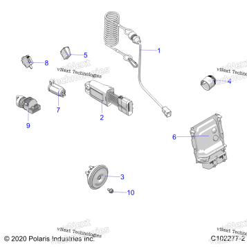 ELECTRICAL, SWITCHES, HORN & ECU