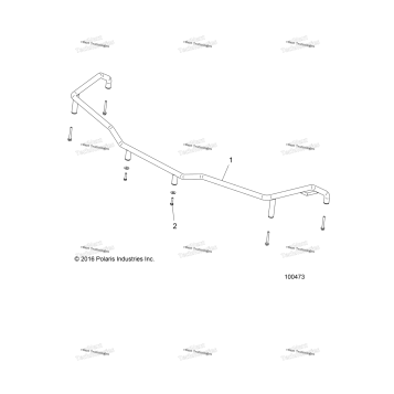 BODY, FRONT RACK EXTENDER