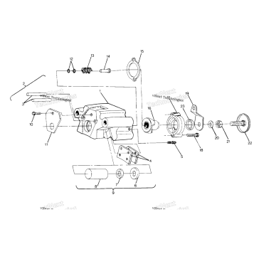 REAR BRAKE ASSEMBLY