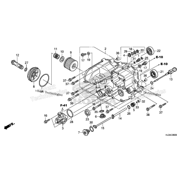 FRONT CRANKCASE COVER