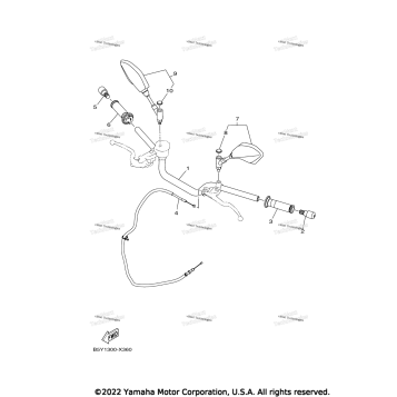 STEERING HANDLE & CABLE