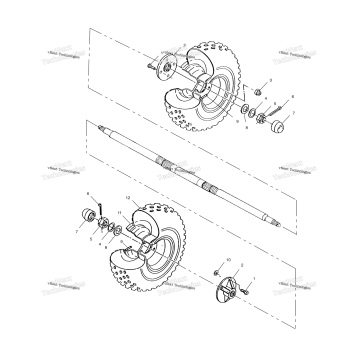 REAR WHEEL A02BA25CA/CB/CD