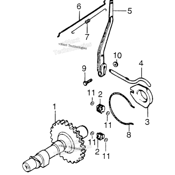 CAMSHAFT + GOVERNOR