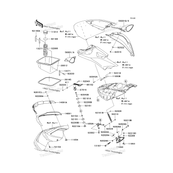 HULL FRONT FITTINGS (B7F)