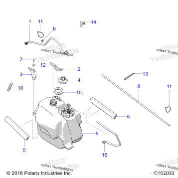 BODY, FUEL TANK ASM