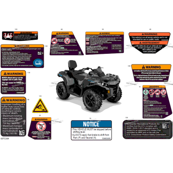 BODY - WARNING DECALS