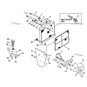 COOLING SYSTEM N98AC42D