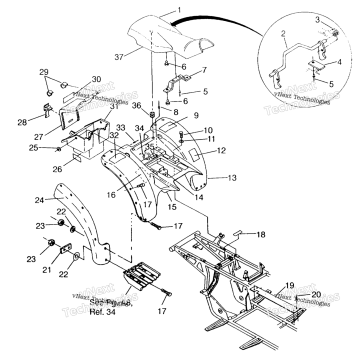 REAR CAB ASSEMBLY SWEDISH 4X4 400L