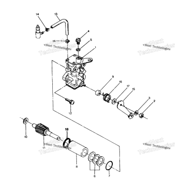 OIL PUMP ASSEMBLY 250 2X4UPDATE