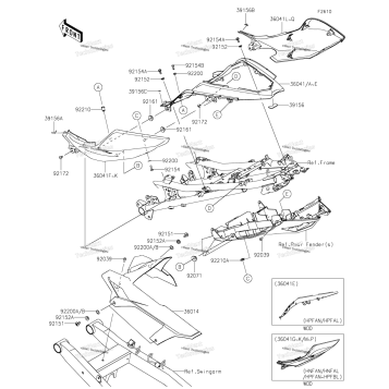 SIDE COVERS/CHAIN COVER