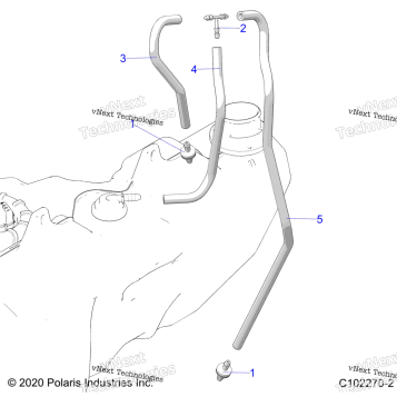BODY, FUEL TANK VENTING