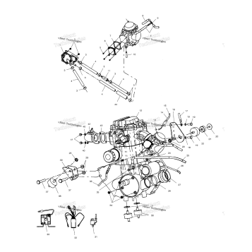 ENGINE MOUNTING A02CD50AA/AB/FB