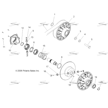 CLUTCH, DRIVEN A07MH76AL/AQ/A2/MN76AF/AT/AY