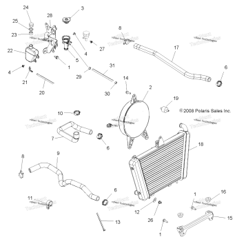 ENGINE, COOLING SYSTEM