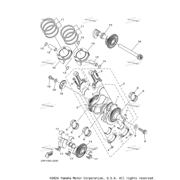 CRANKSHAFT & PISTON