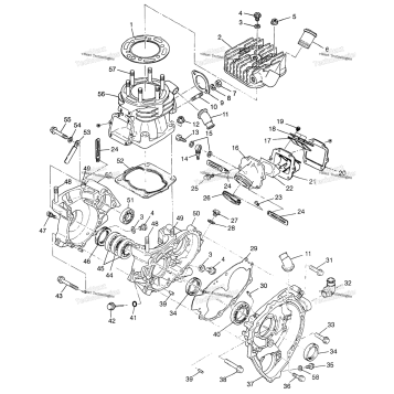 CRANKCASE & CYLINDER