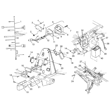 ELECTRICAL/TAILLIGHT MAGNUM 4X4 W97AC42A, SWEDISH MAGNUM 4X4 &