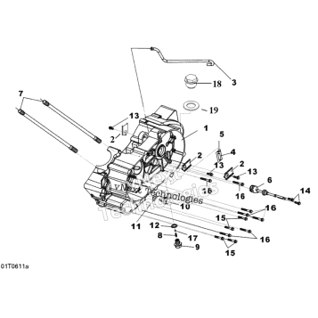 LEFT CRANKCASE HALF