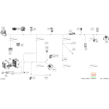 ELECTRIC - MAIN HARNESS - 278003816