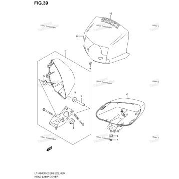 HEADLAMP HOUSING