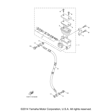 FRONT MASTER CYLINDER