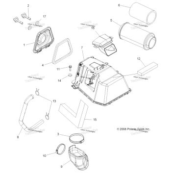 ENGINE, AIR INTAKE