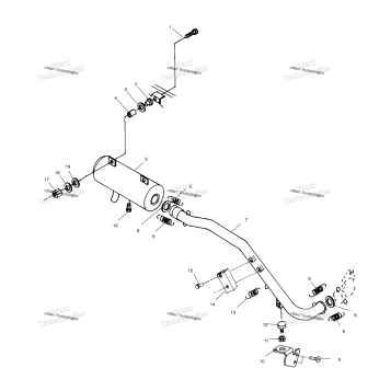 EXHAUST SYSTEM A01CL50AA