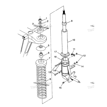 STRUT ASSEMBLY 2X4 350L