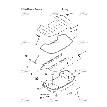 STORAGE BOX, FRONT /AB/AC
