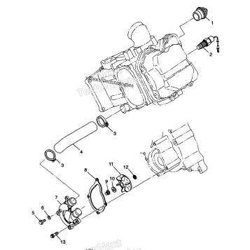 WATER PUMP W98H50A(D)(E)(F) (4950135013E001)