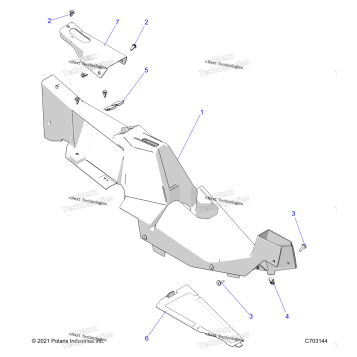 BODY, CENTER CONSOLE Z24NEE99FM/Z24NES99FM/CM