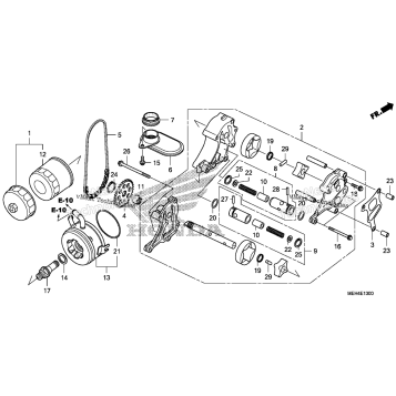 OIL FILTER + OIL PUMP