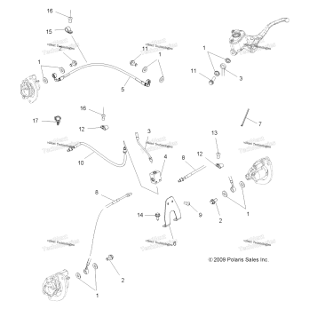 BRAKES, BRAKE LINES