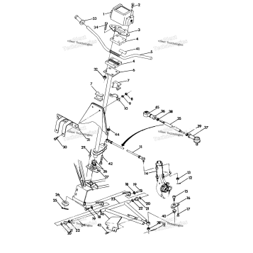 STEERING ASSEMBLY 6X6 UPDATED 291