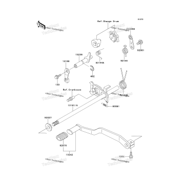 GEAR CHANGE MECHANISM