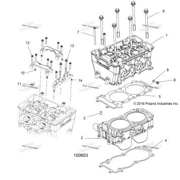 ENGINE, CYLINDER & HEAD