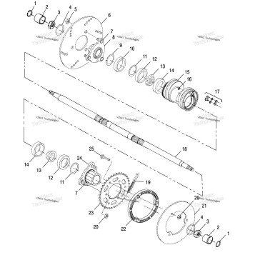 REAR HOUSING
