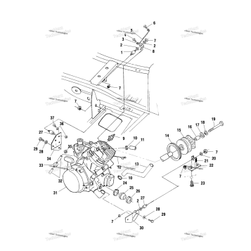 ENGINE MOUNTING