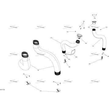 VENTILATION - MODEL WITHOUT SUSPENSION