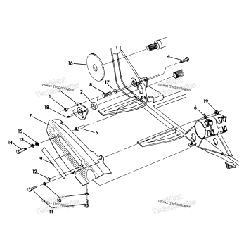 RIGHT HAND CHAIN COVER ASSEMBLY 6X6