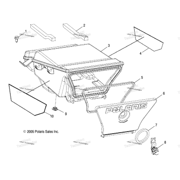 STORAGE BOX, REAR /AQ/AT/AX/AY/AZ