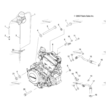 ENGINE, MOUNTING