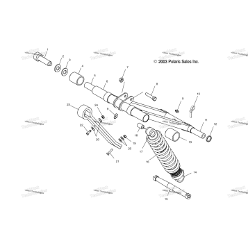 FRONT TORQUE ARM S04NE5CS/S04NE6ES (4988618861C04)