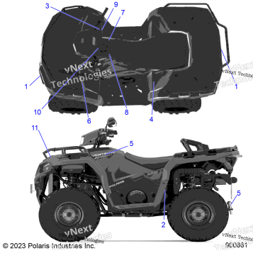 BODY, DECALS, GENERAL