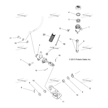 BRAKES, BRAKE PEDAL & MASTER CYLINDER
